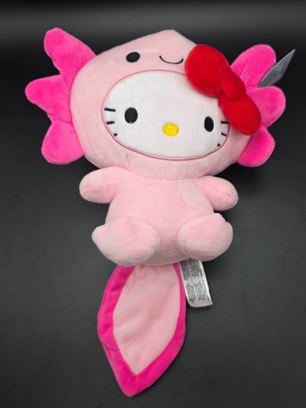 Xlarge Hello Kitty Axolotl Plush Toy 13 inch Sanrio Pink Soft Cute Gift NWT